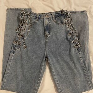 Chain jeans